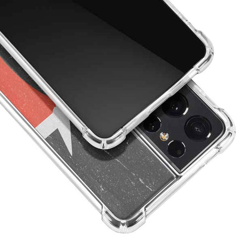 Kenya Flag Distressed Galaxy S21 Ultra 5G Clear Case